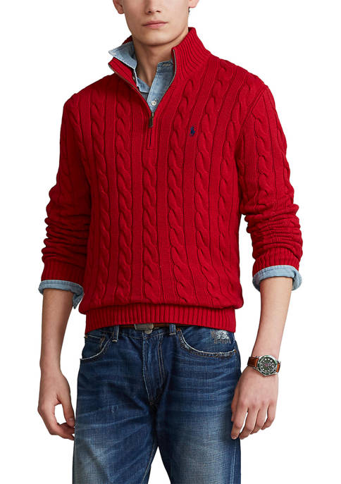 Polo Ralph Lauren Cable Knit Cotton Sweater | belk