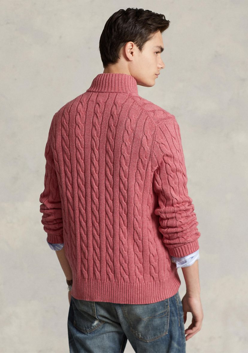 Cable Knit Cotton Sweater
