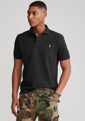 Polo Ralph Lauren Men's Classic Fit Mesh Polo Shirt, Black, X-Large