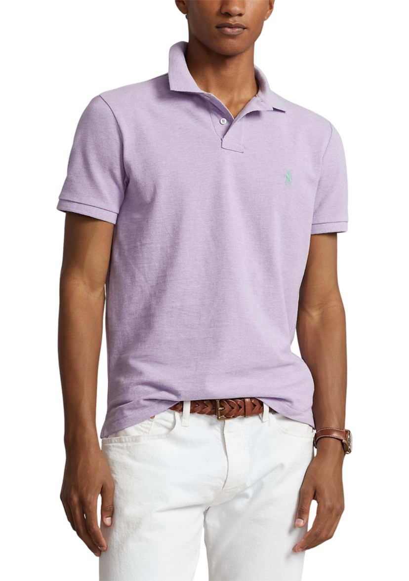 Classic Fit Mesh Polo Shirt