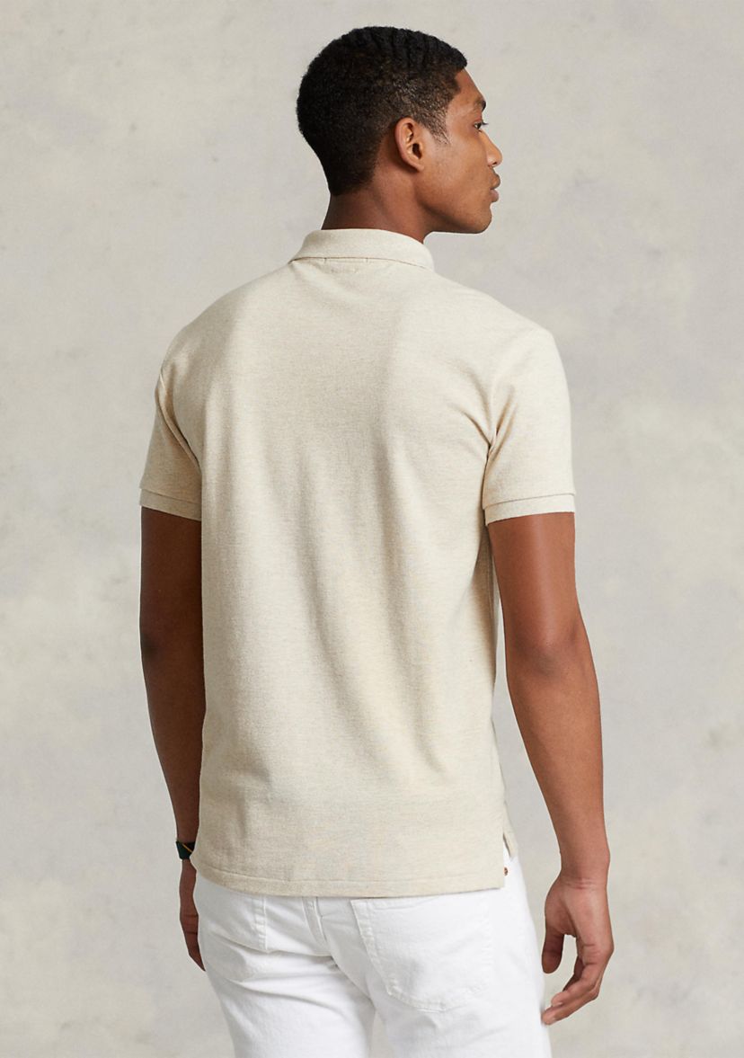 Custom Slim Fit Mesh Polo