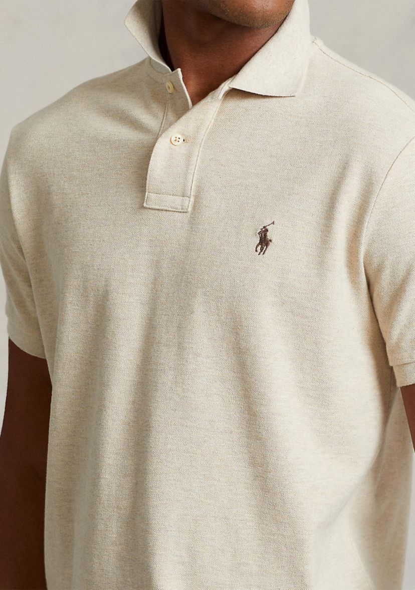 Custom Slim Fit Mesh Polo