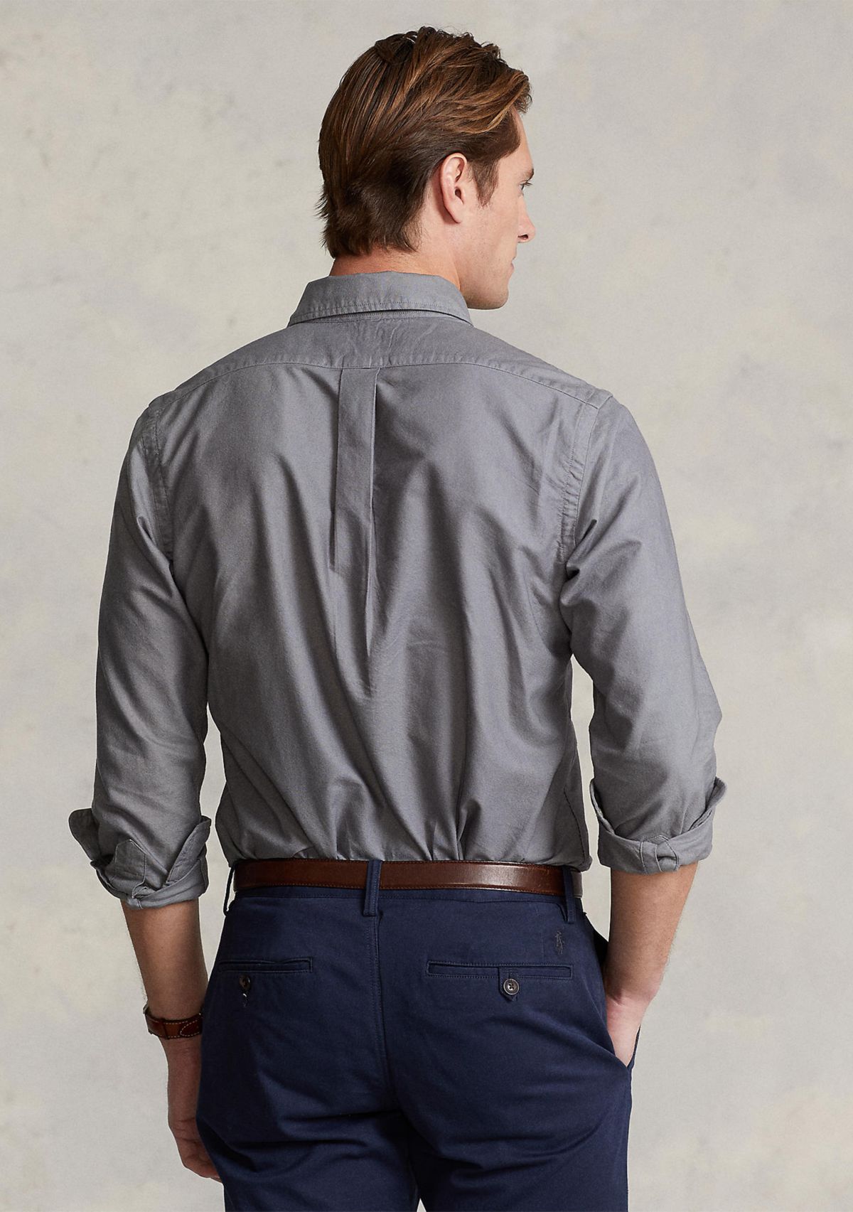 Garment-Dyed Oxford Shirt	