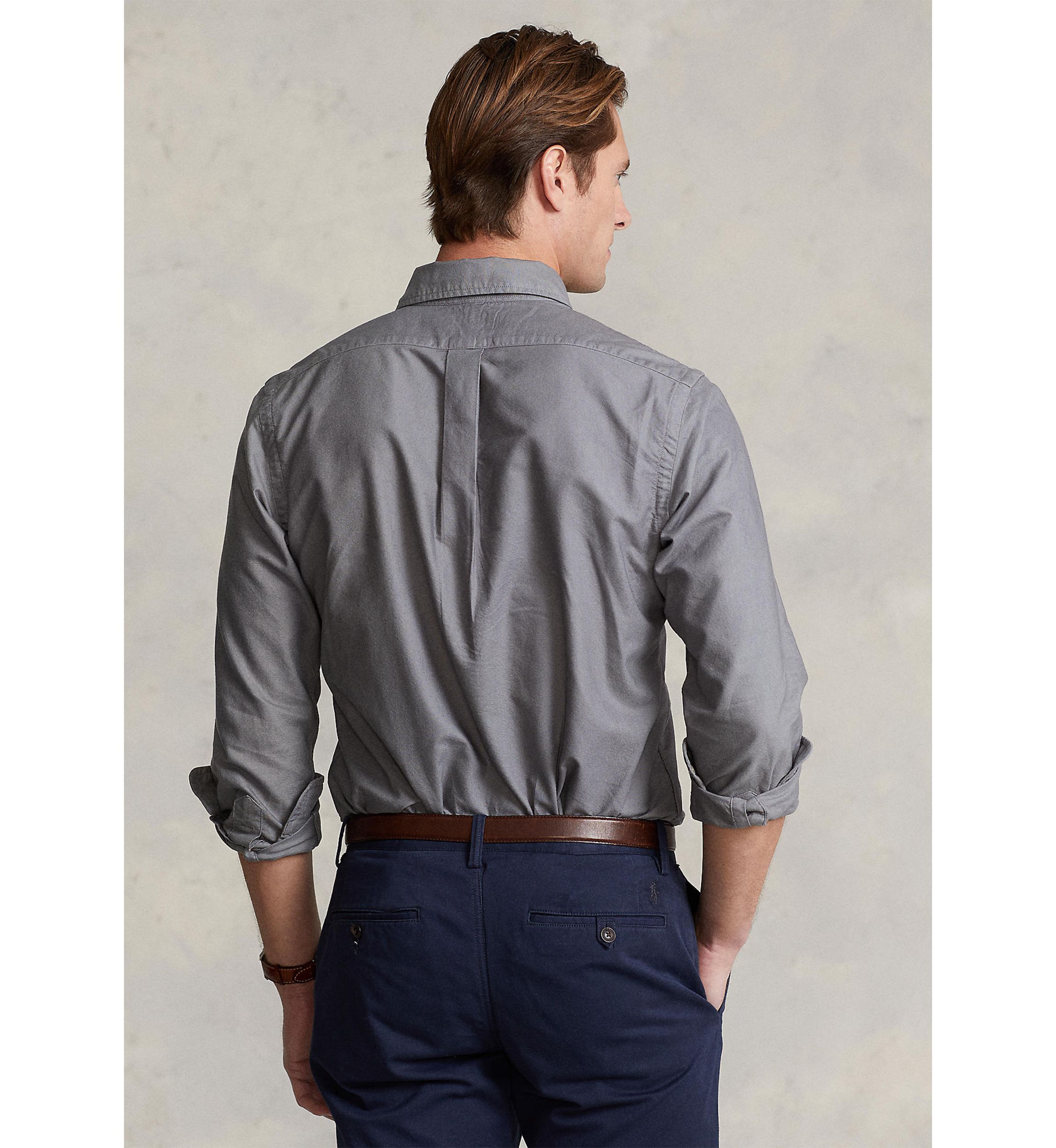 Garment-Dyed Oxford Shirt	