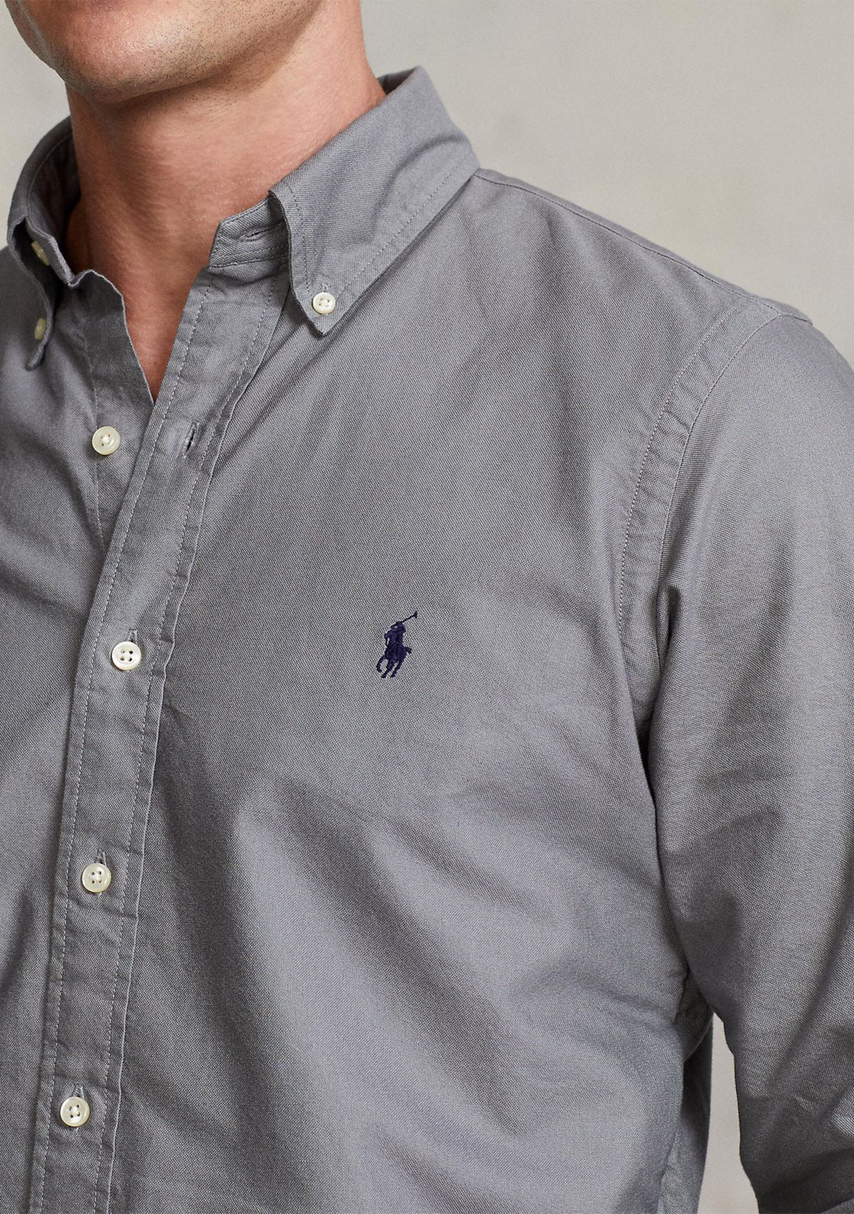Garment-Dyed Oxford Shirt	
