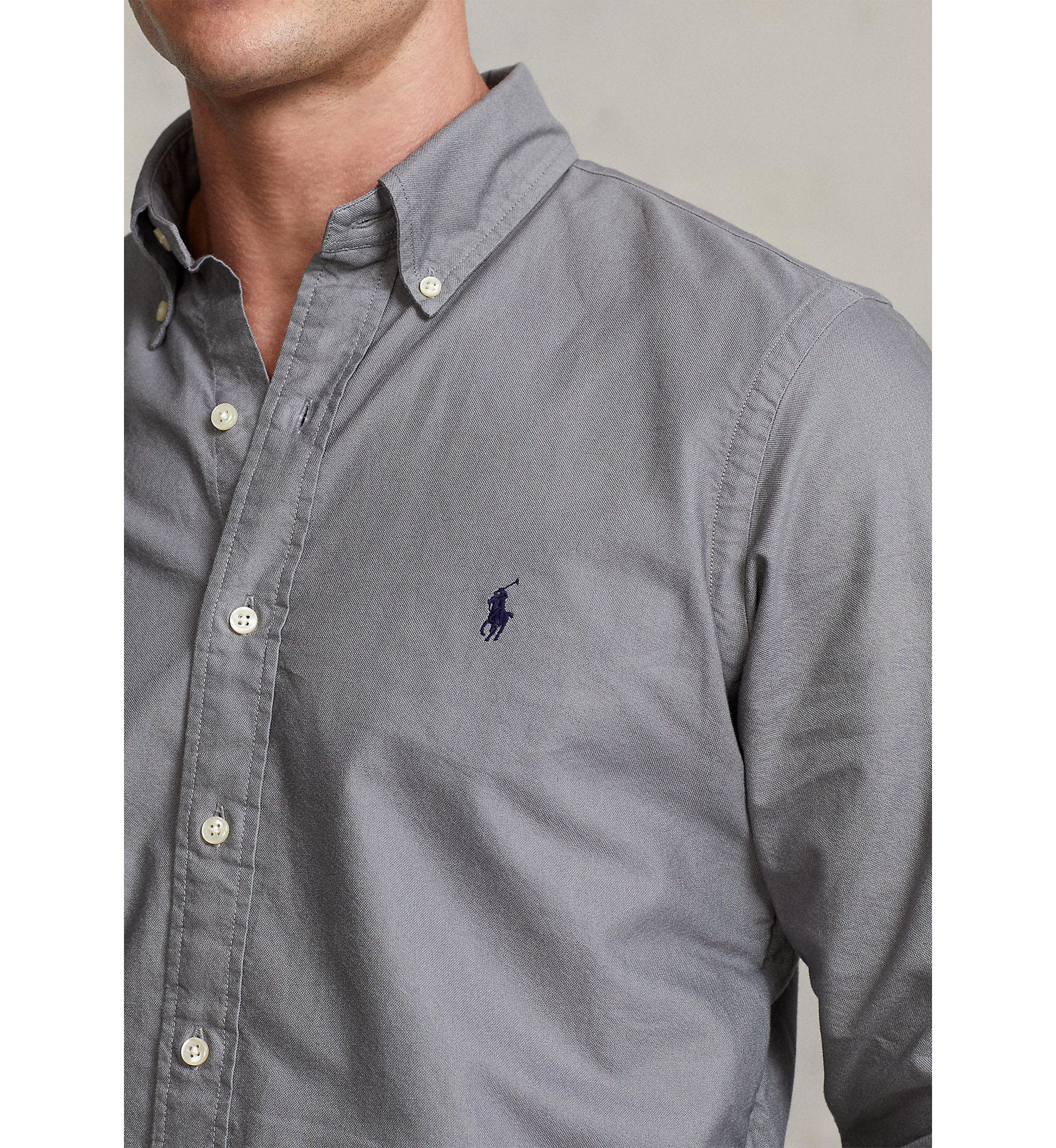 Garment-Dyed Oxford Shirt	