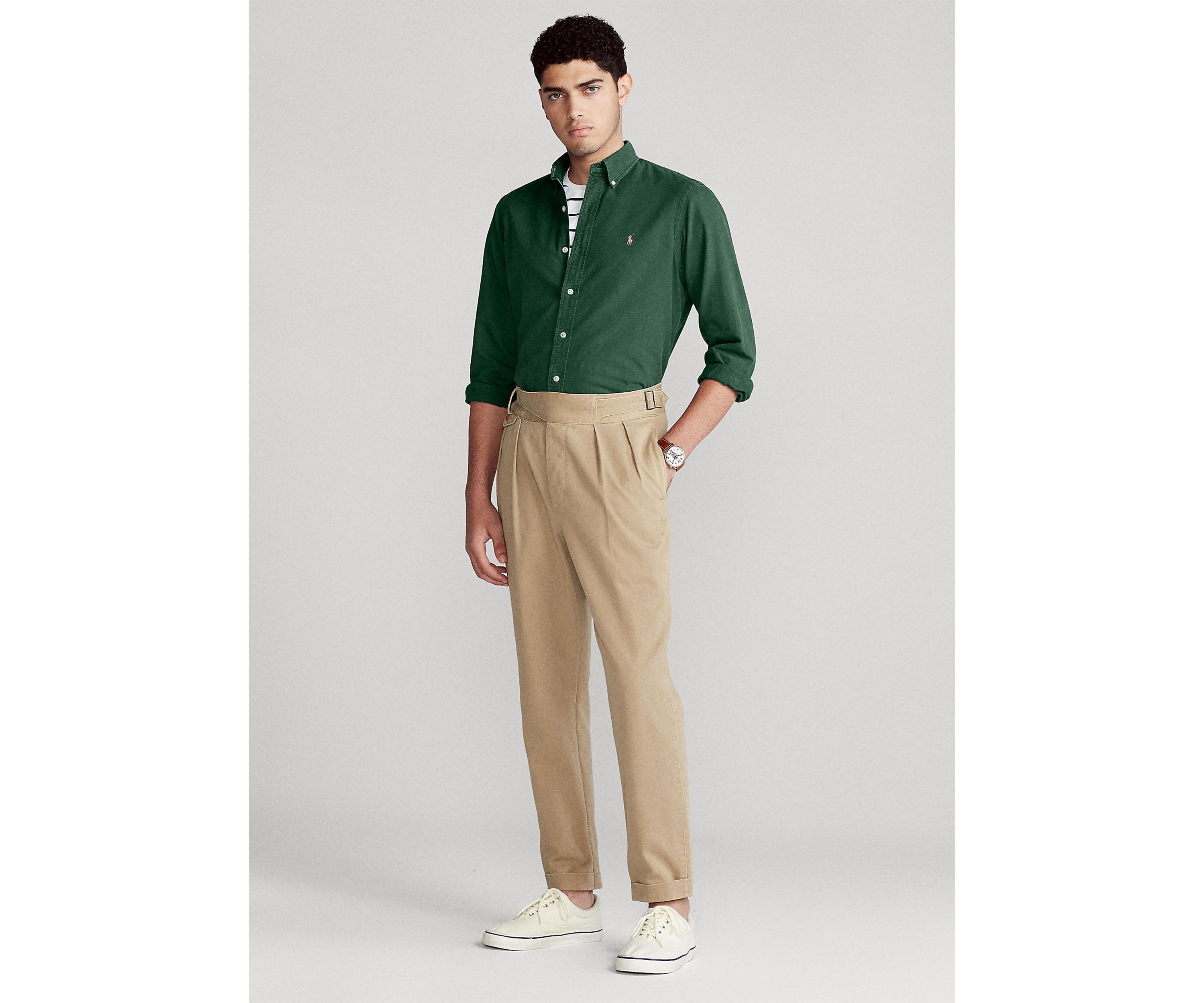 Classic Fit Garment Dyed Oxford Shirt