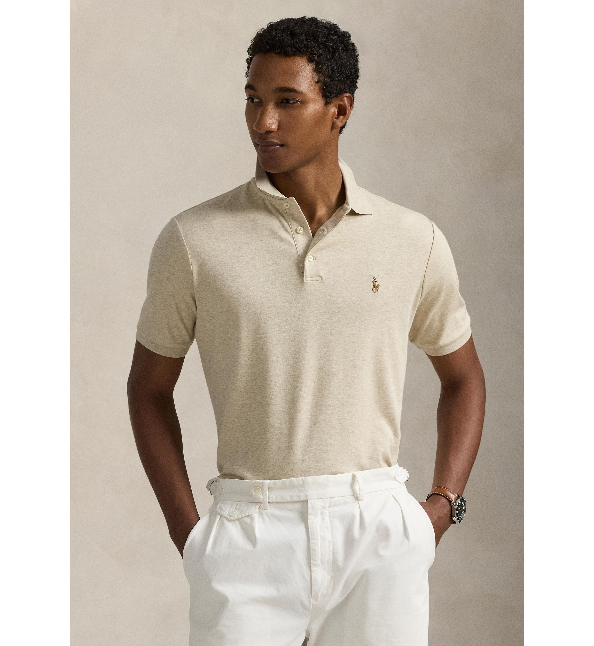 Classic Fit Soft Cotton Polo Shirt