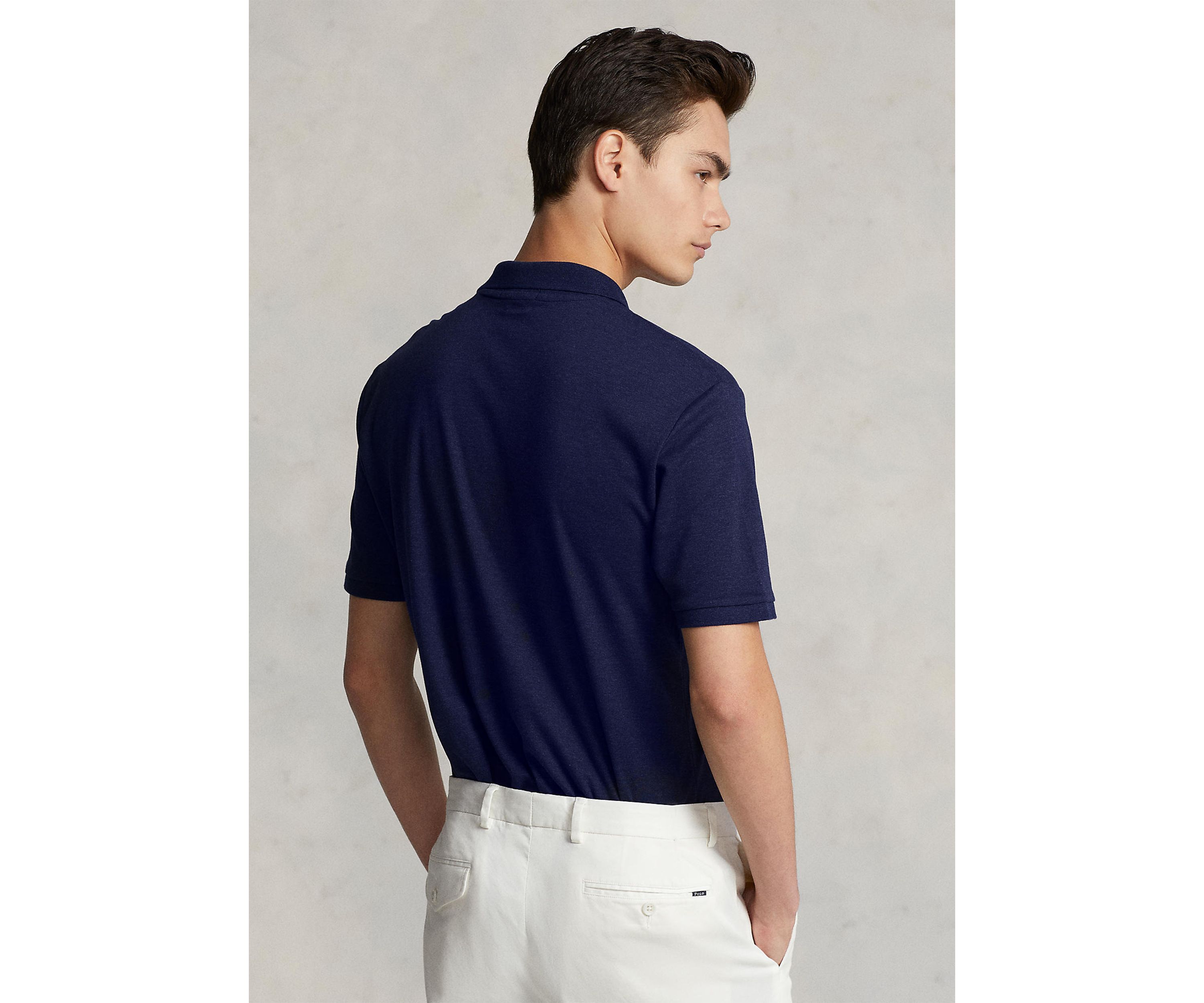 Classic Fit Soft Cotton Polo Shirt	