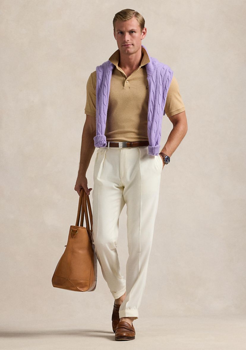 Classic Fit Soft Cotton Polo Shirt	