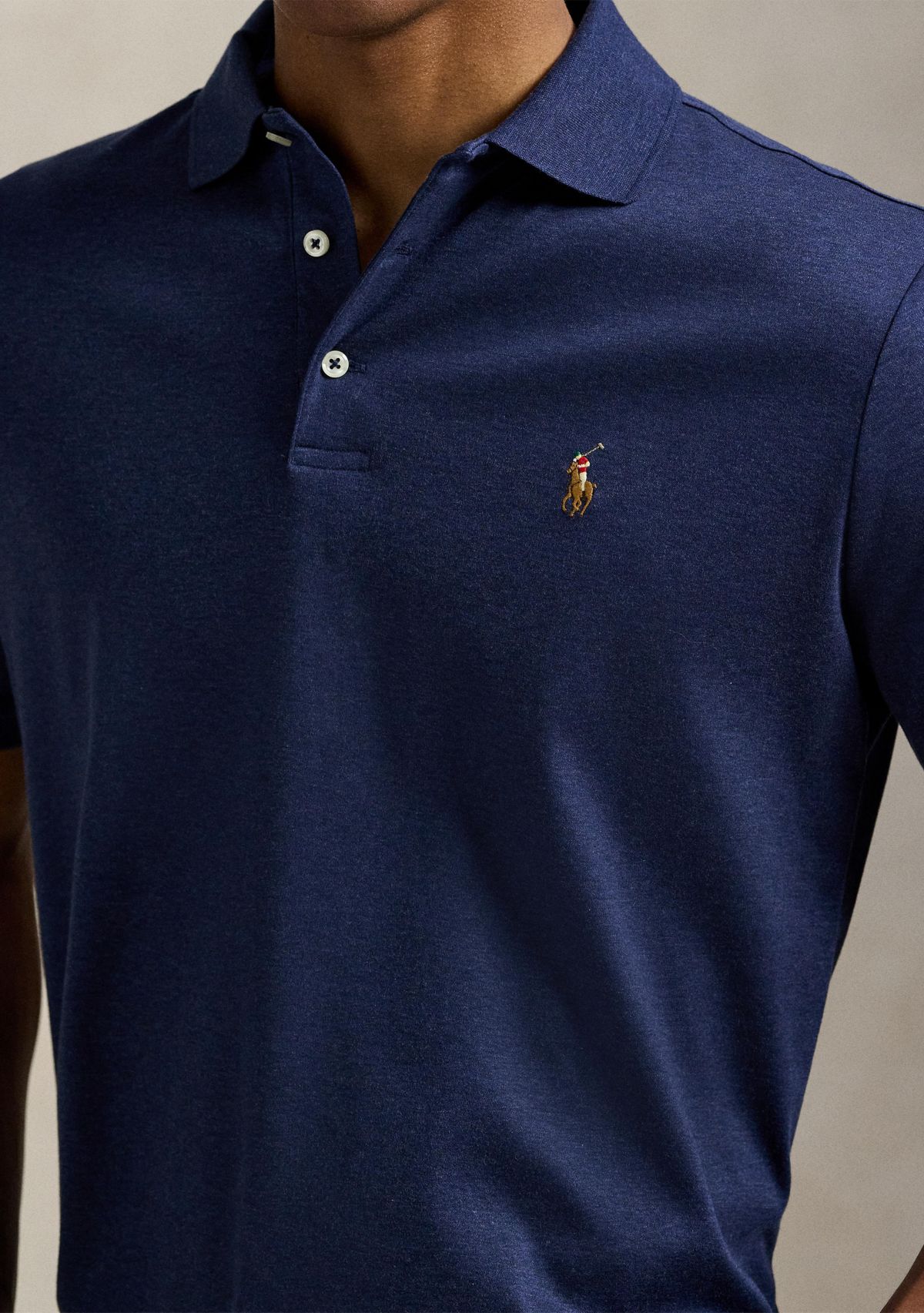 Classic Fit Soft Cotton Polo Shirt	