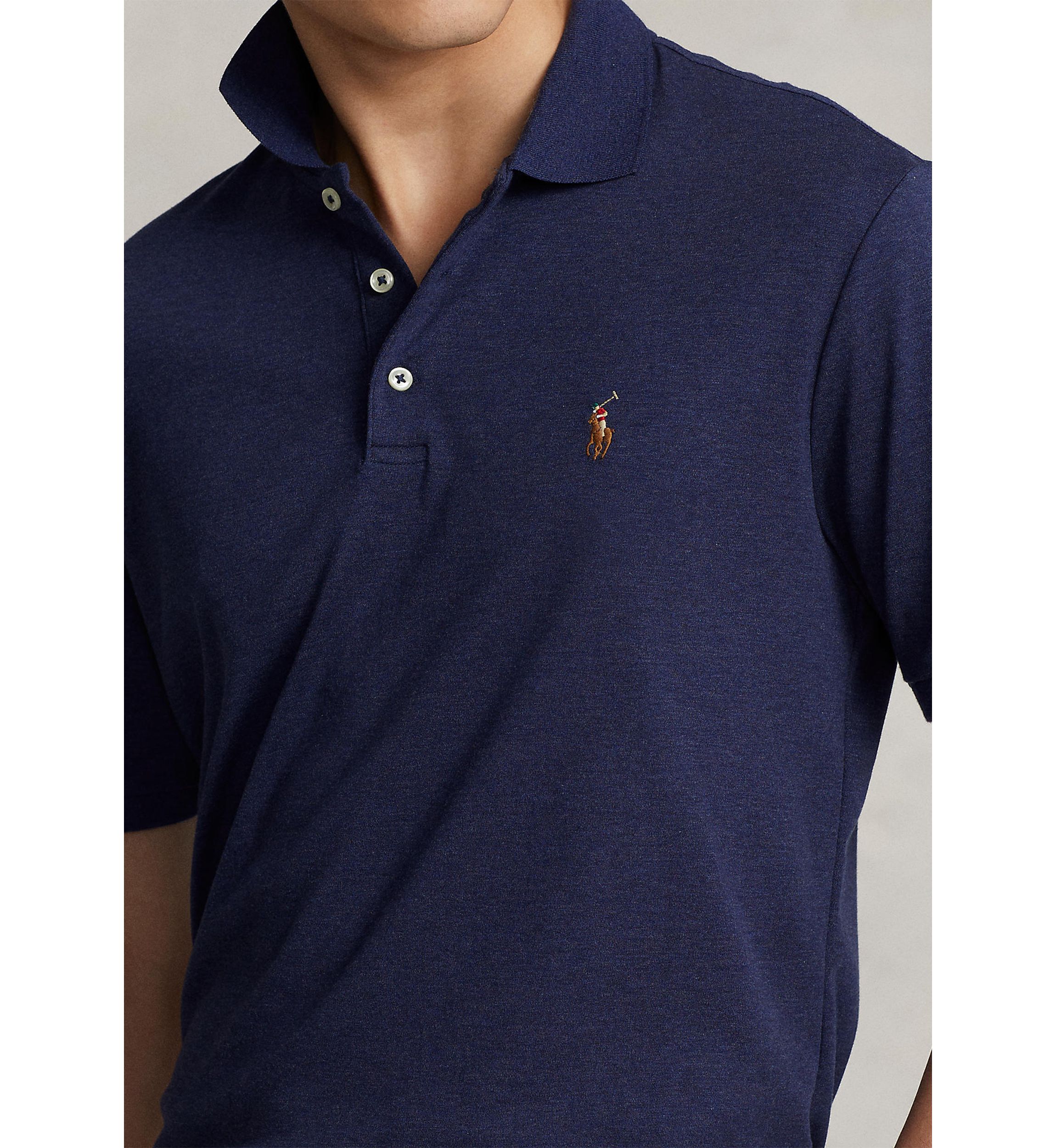 Classic Fit Soft Cotton Polo Shirt	