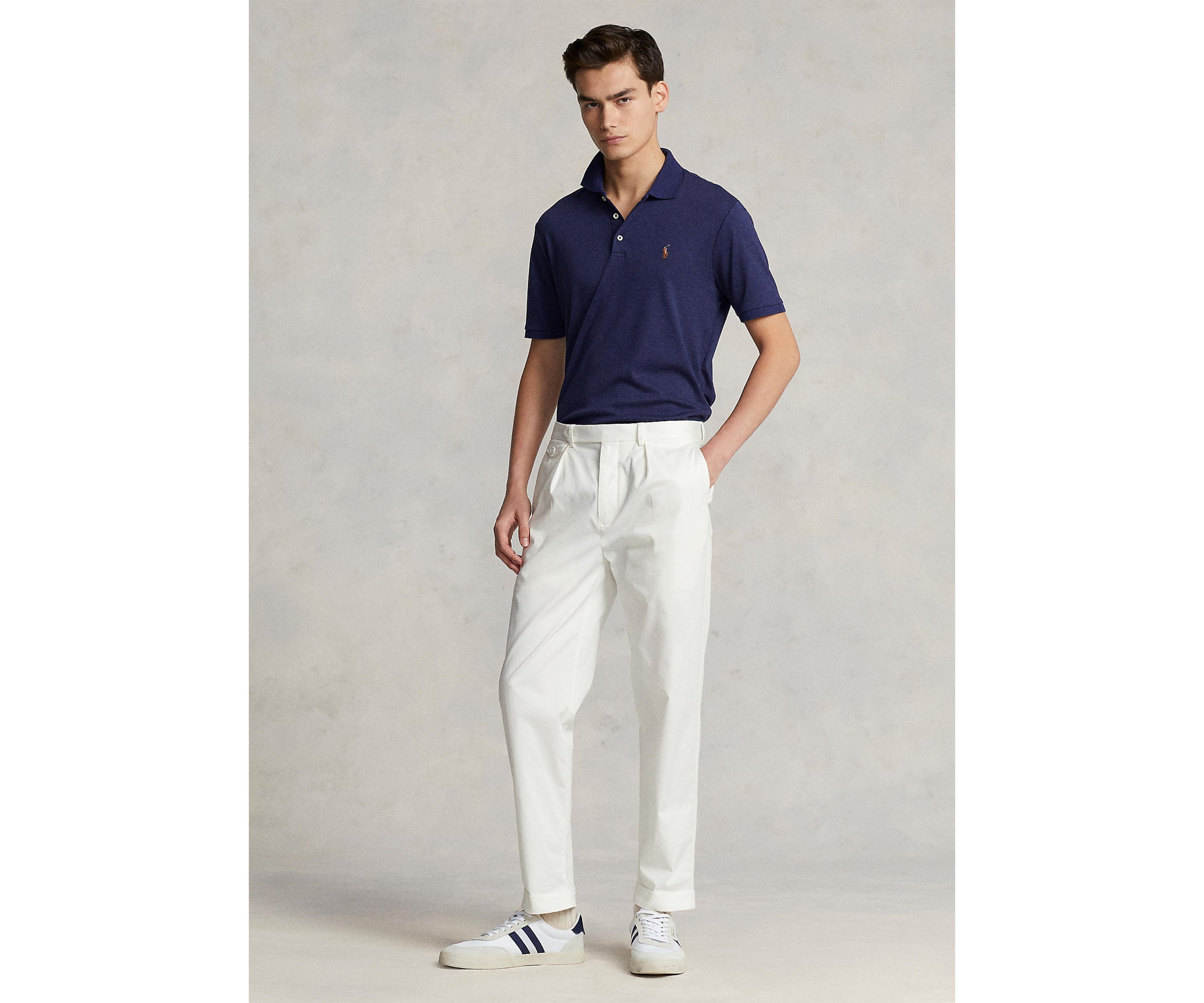 Classic Fit Soft Cotton Polo Shirt	
