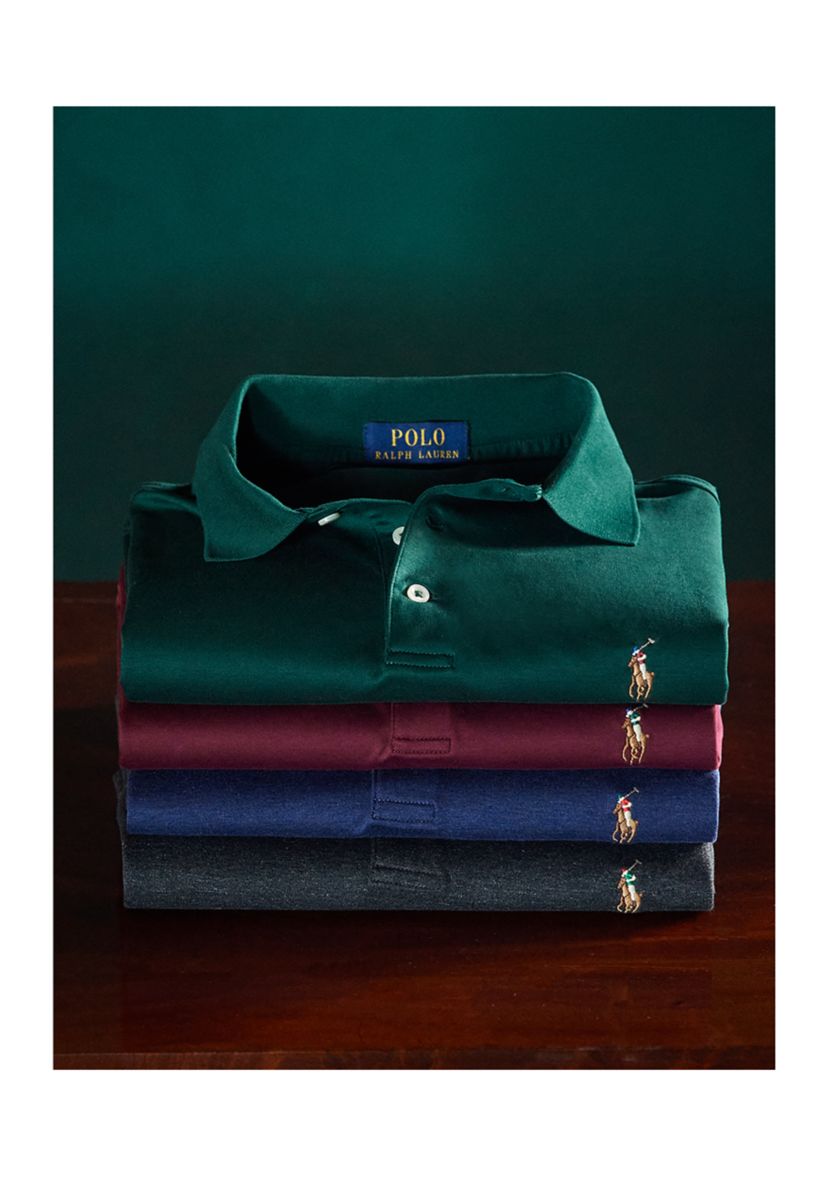 Classic Fit Soft Cotton Polo Shirt	