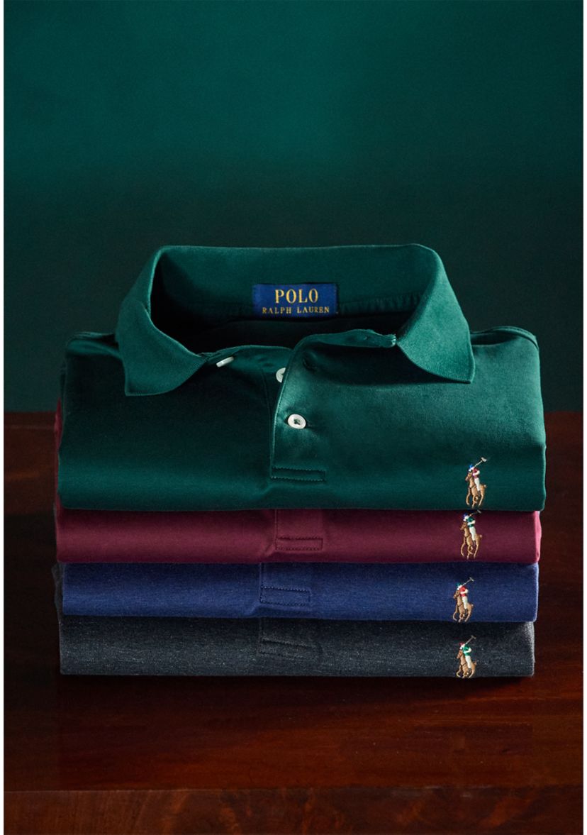 Classic Fit Soft Cotton Polo Shirt	