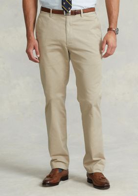 Polo Ralph Lauren Men's Big & Tall Stretch Classic Fit Chino Pant, Tan
