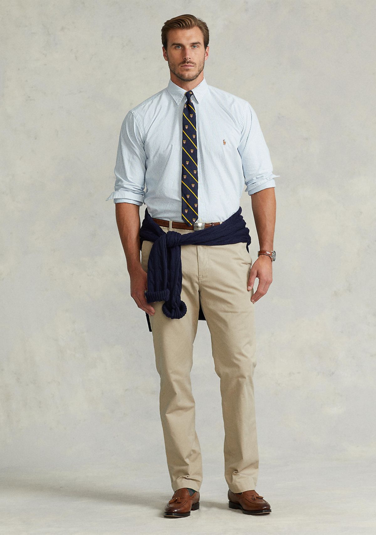 Big & Tall Stretch Classic Fit Chino Pant	