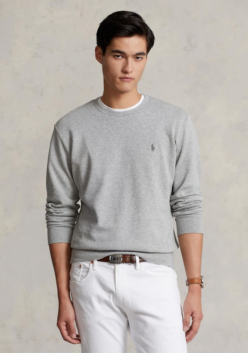 Luxury Jersey Crew Neck Pullover	