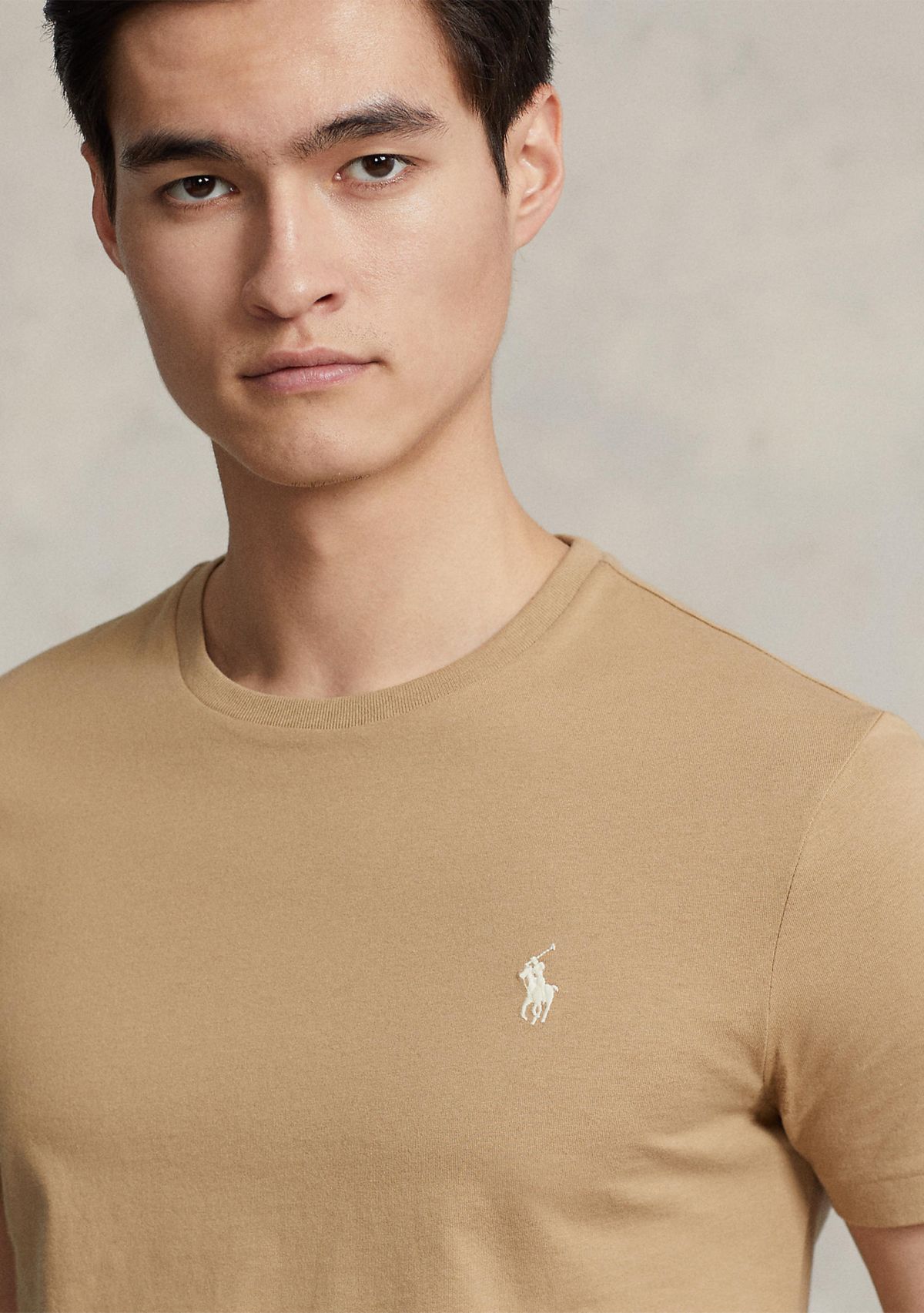 Classic Fit Jersey Crew Neck T-Shirt