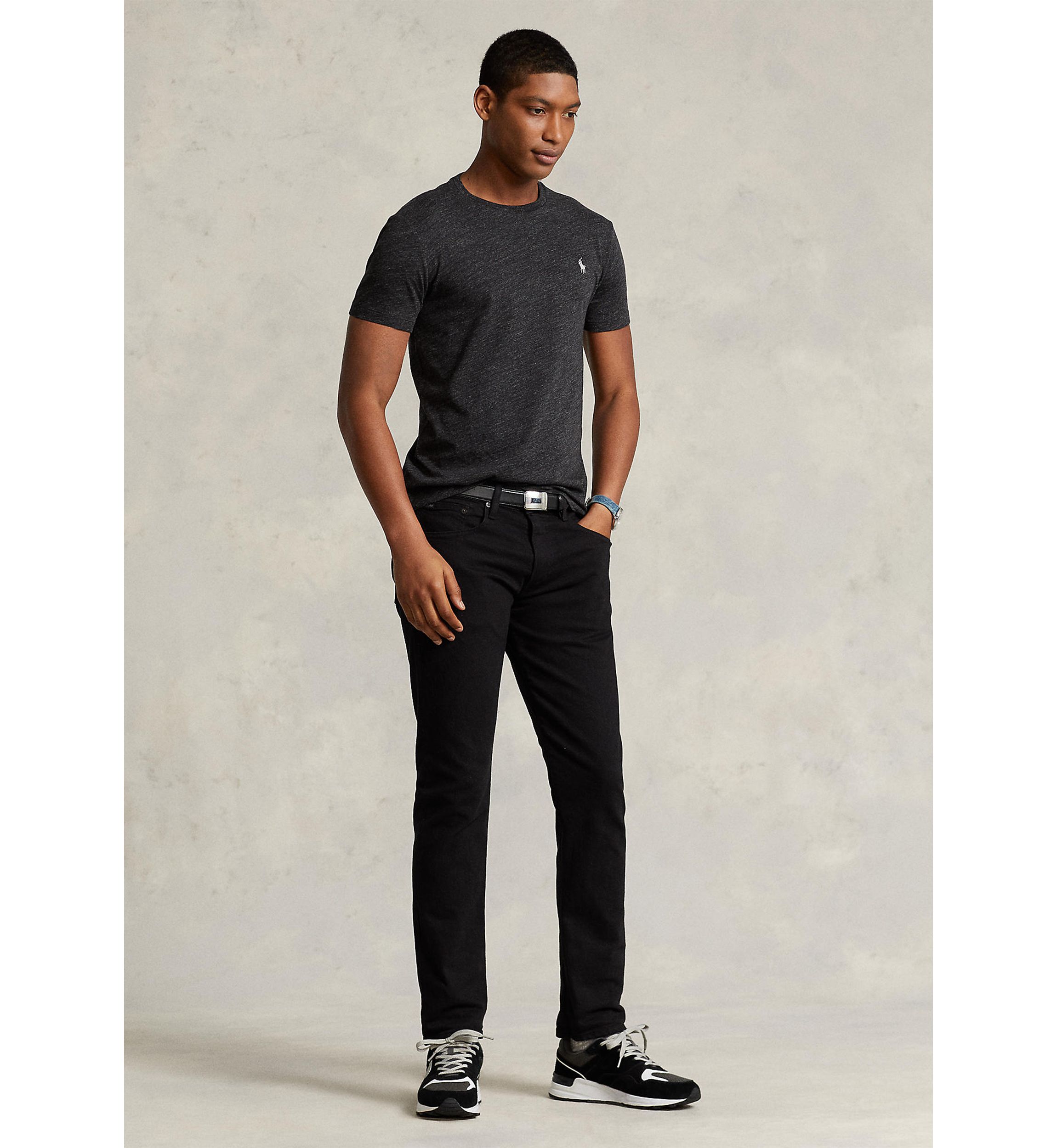 Classic Fit Jersey Crew Neck T-Shirt
