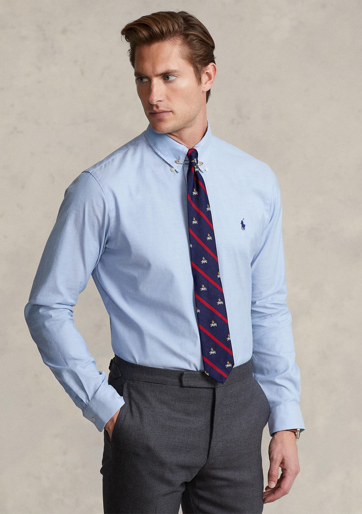 Classic Fit Stretch Oxford Shirt