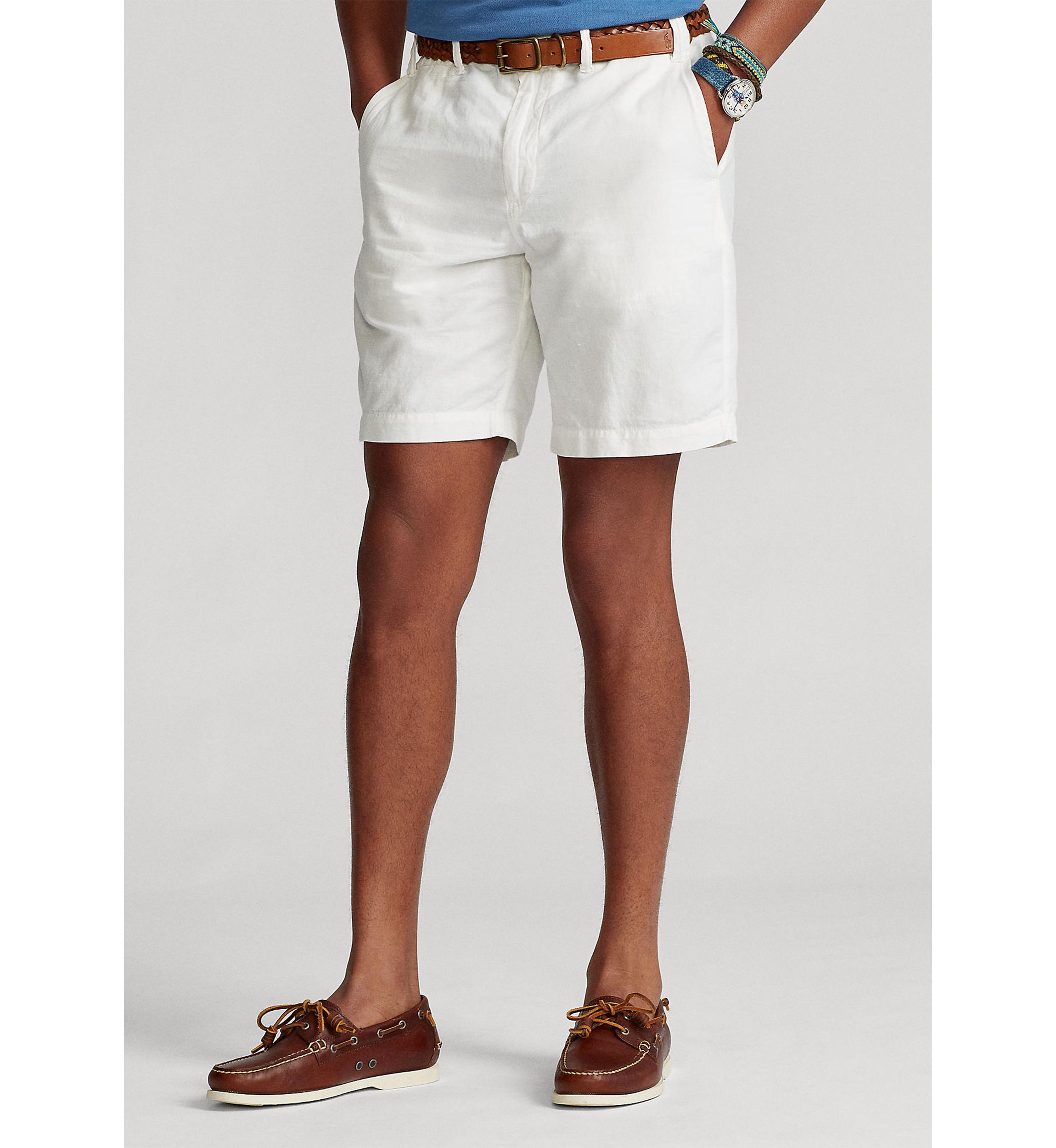 8.5 Inch Classic Fit Chino Shorts