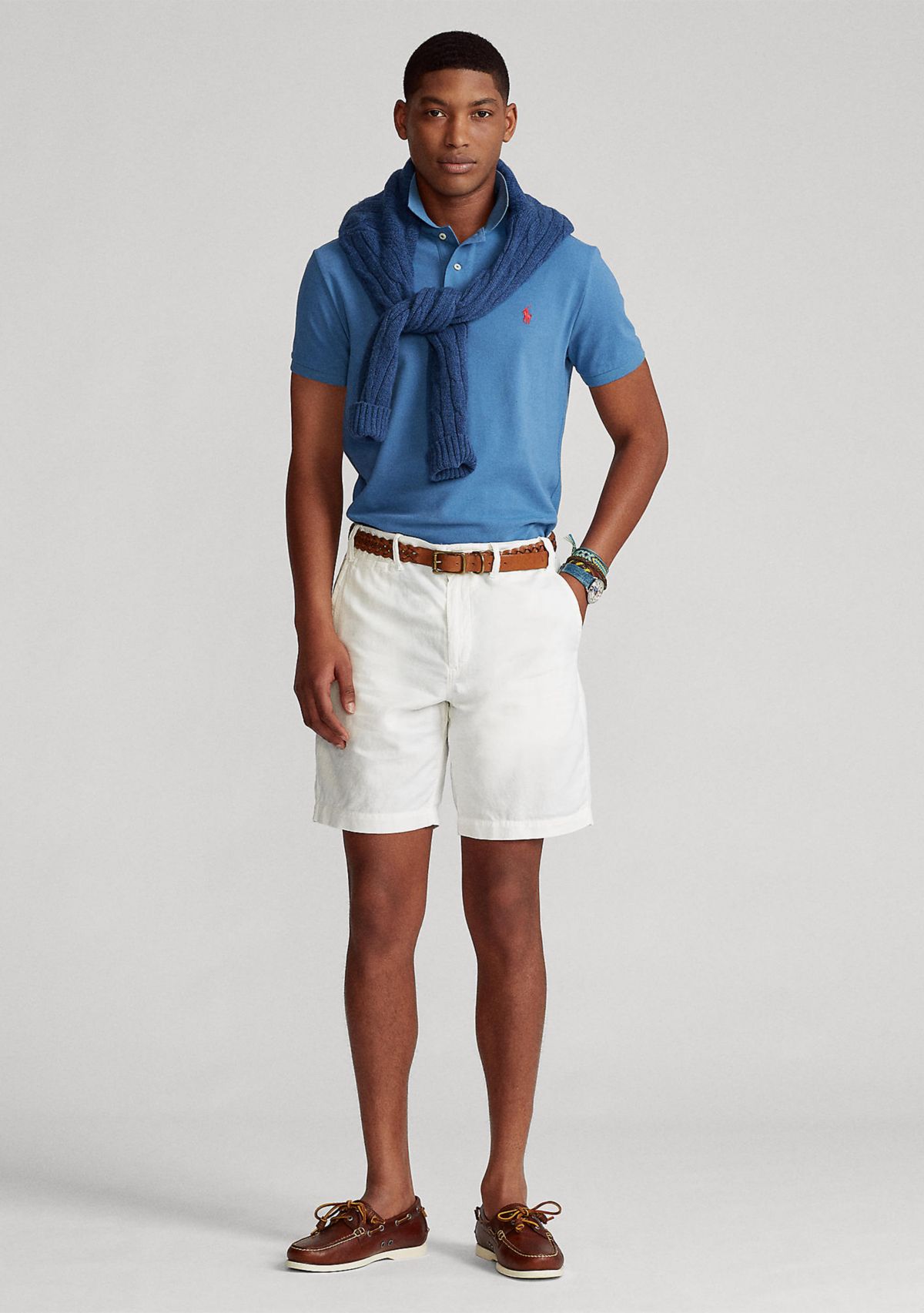 8.5 Inch Classic Fit Chino Shorts