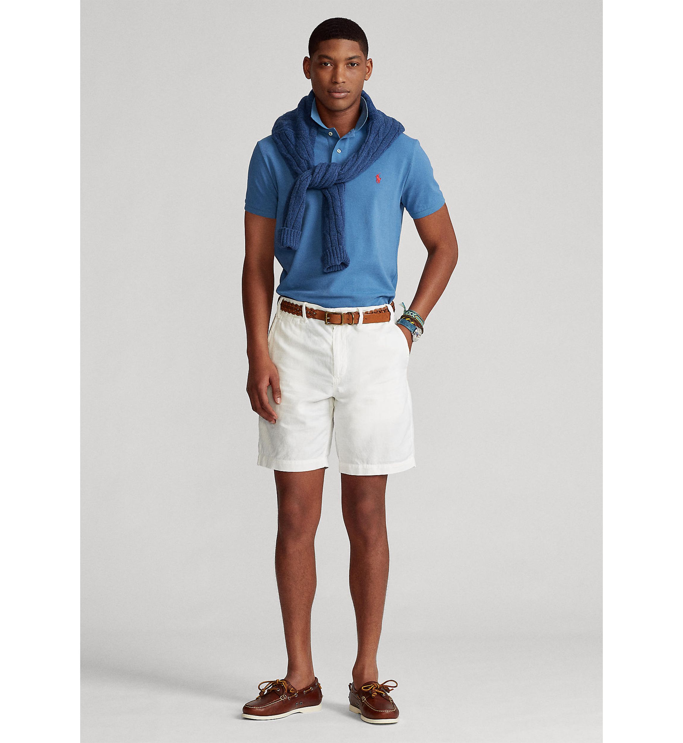 8.5 Inch Classic Fit Chino Shorts