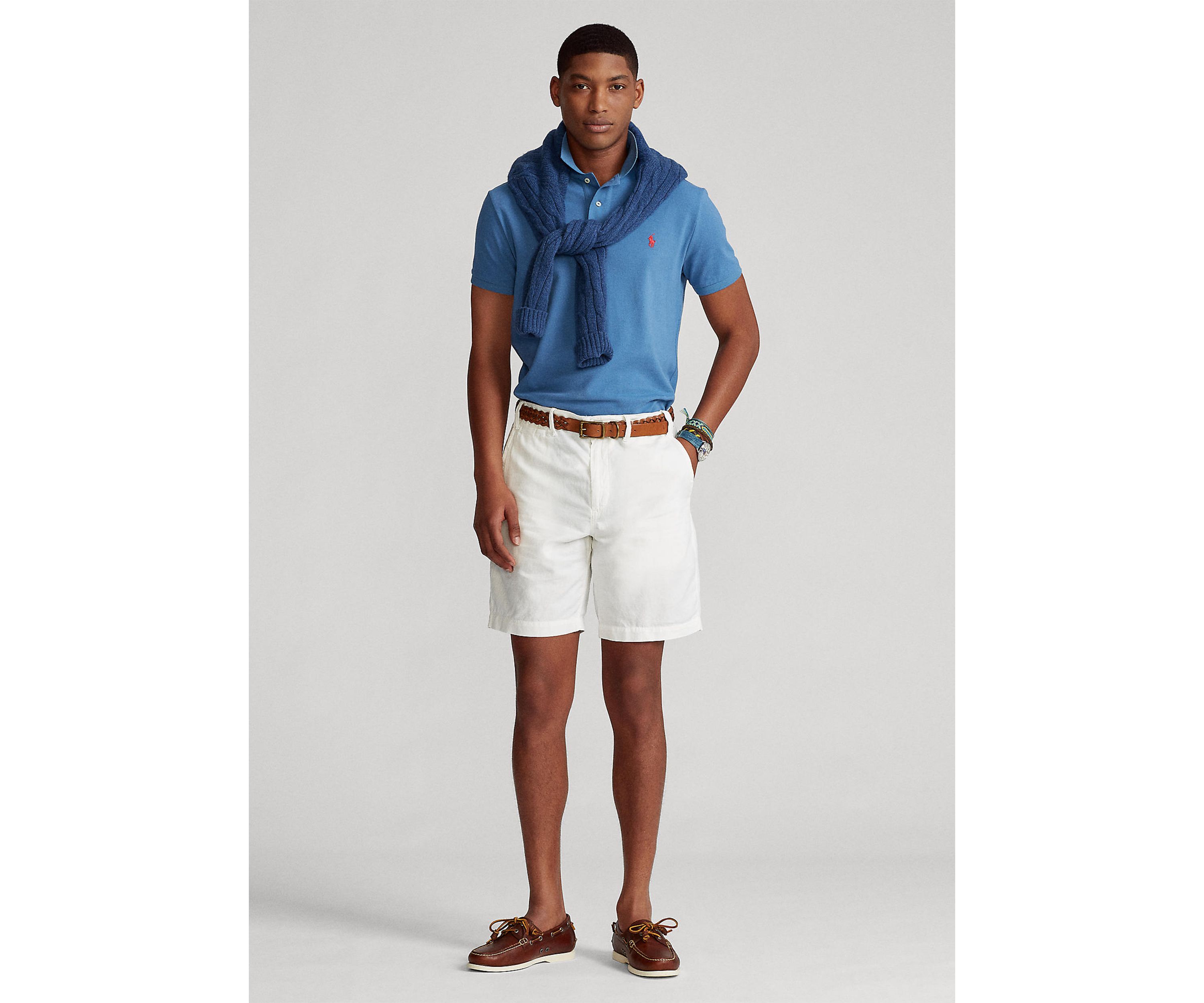 8.5 Inch Classic Fit Chino Shorts