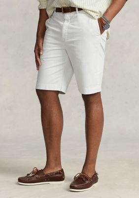 Polo Ralph Lauren Men's Big & Tall Stretch Classic Fit Chino Shorts, White, 48 Big -  0197078052694