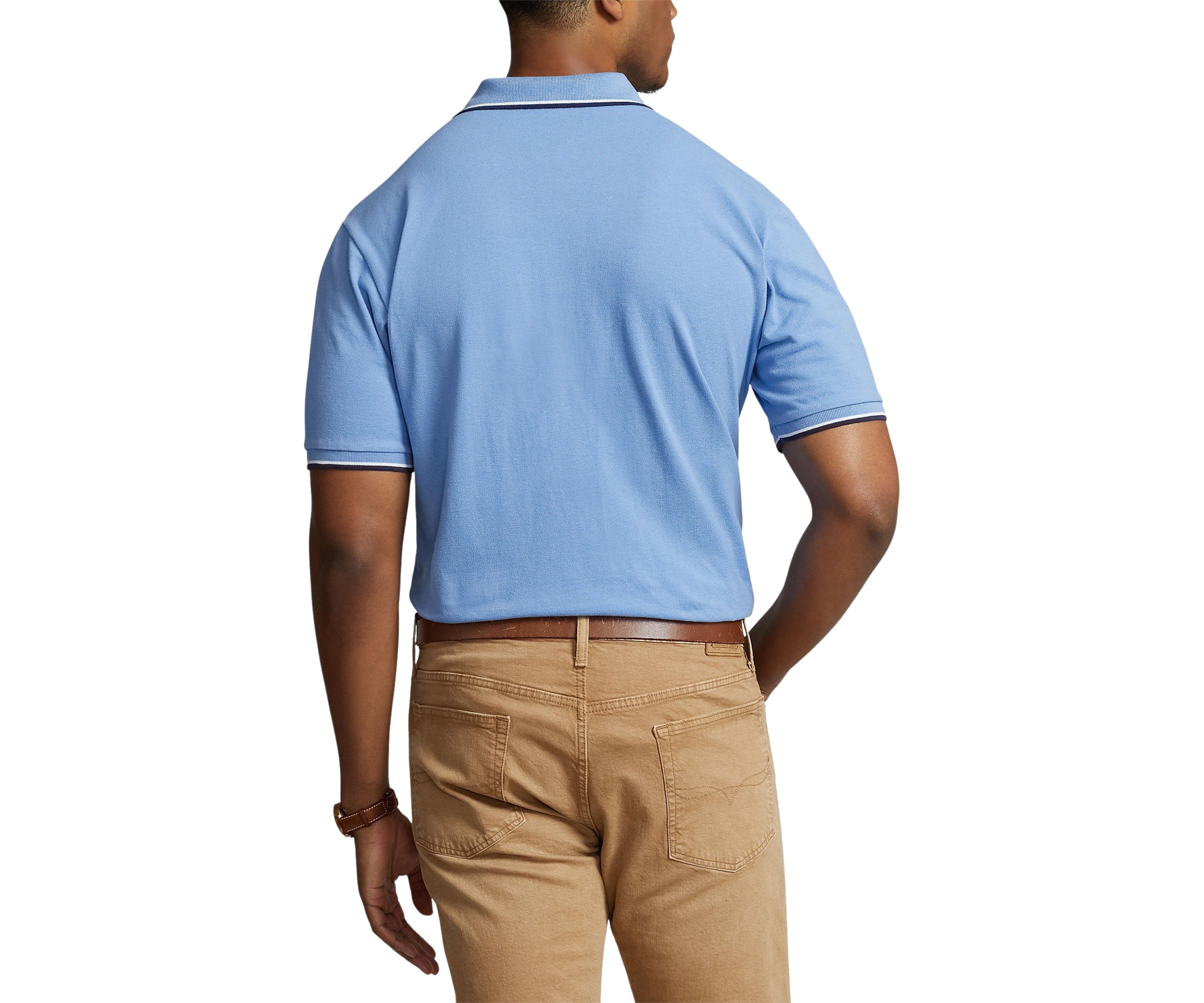 Big & Tall Mesh Polo Shirt