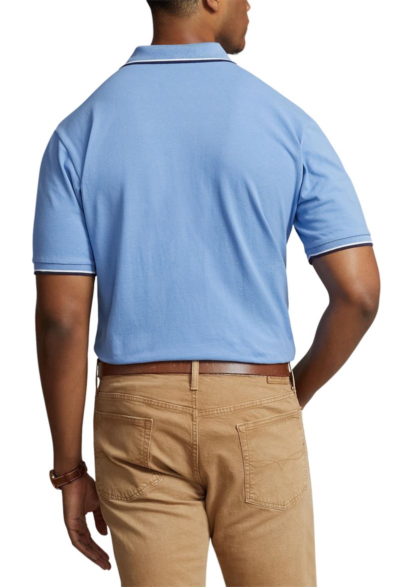 Big & Tall Mesh Polo Shirt