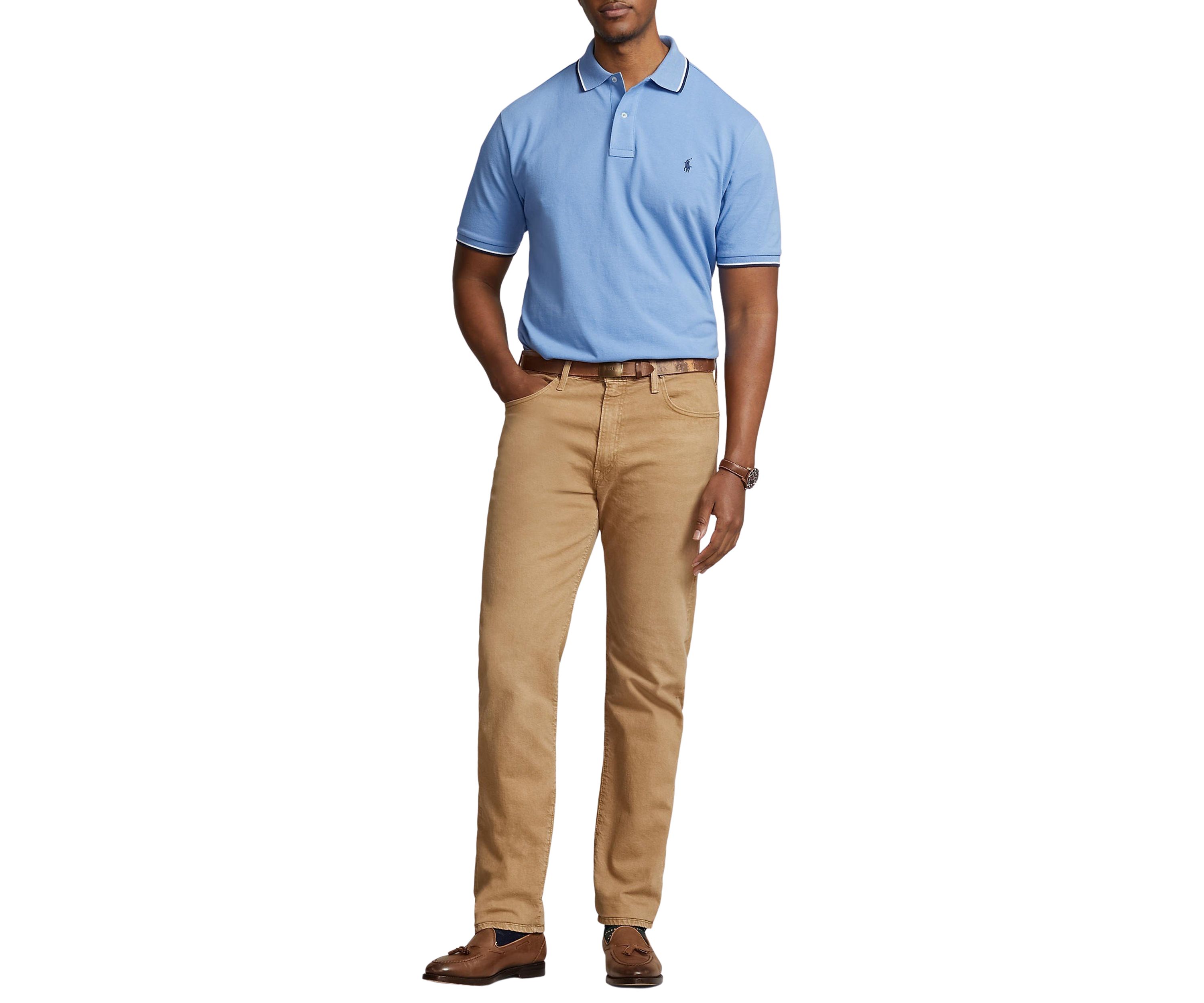 Big & Tall Mesh Polo Shirt