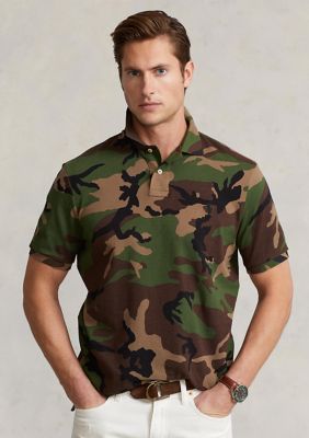 Polo Ralph Lauren Classic-Fit Camo Mesh Short-Sleeve Polo Shirt