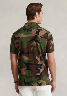 Polo Ralph Lauren Classic-Fit Camo Mesh Short-Sleeve Polo Shirt