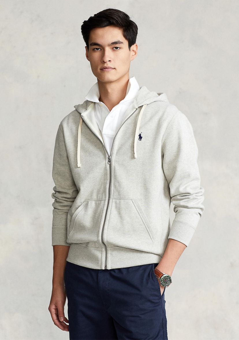 Full-Zip Fleece Hoodie
