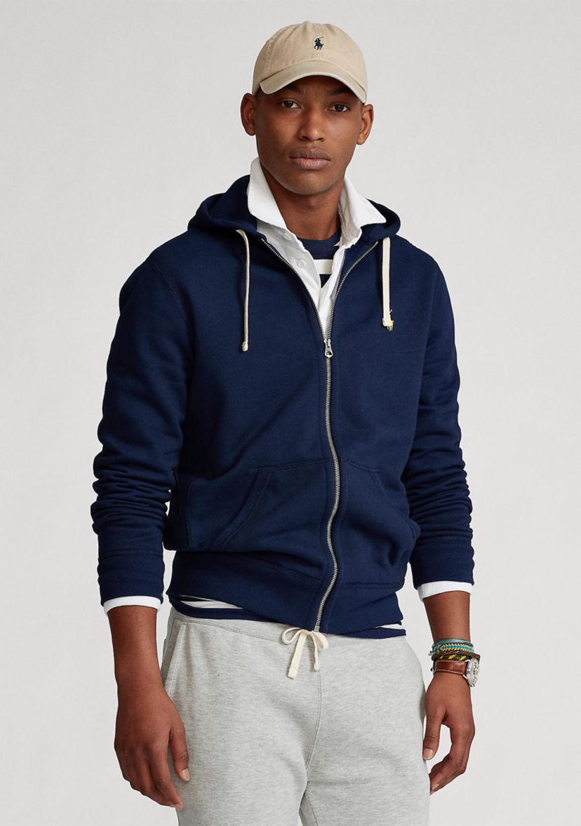 Full-Zip Fleece Hoodie