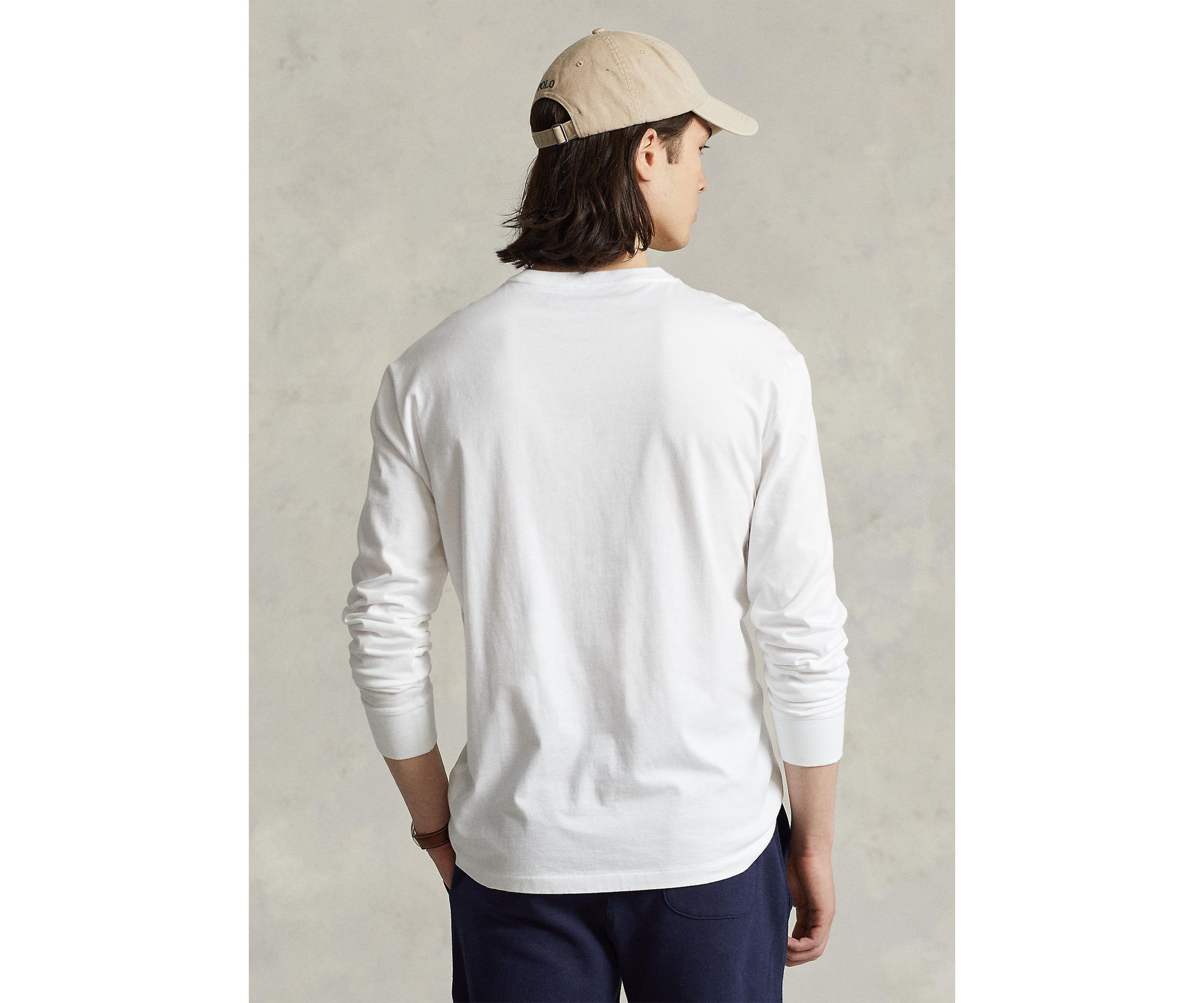 Classic Fit Jersey Long-Sleeve T-Shirt