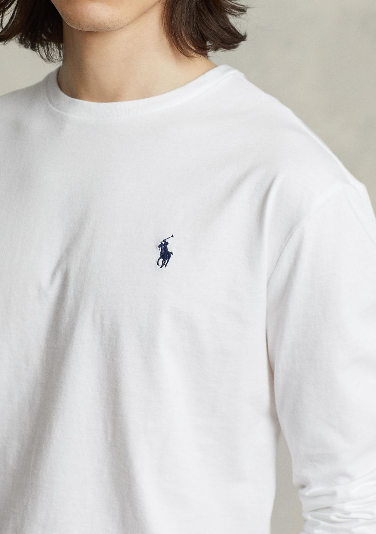 Classic Fit Jersey Long-Sleeve T-Shirt