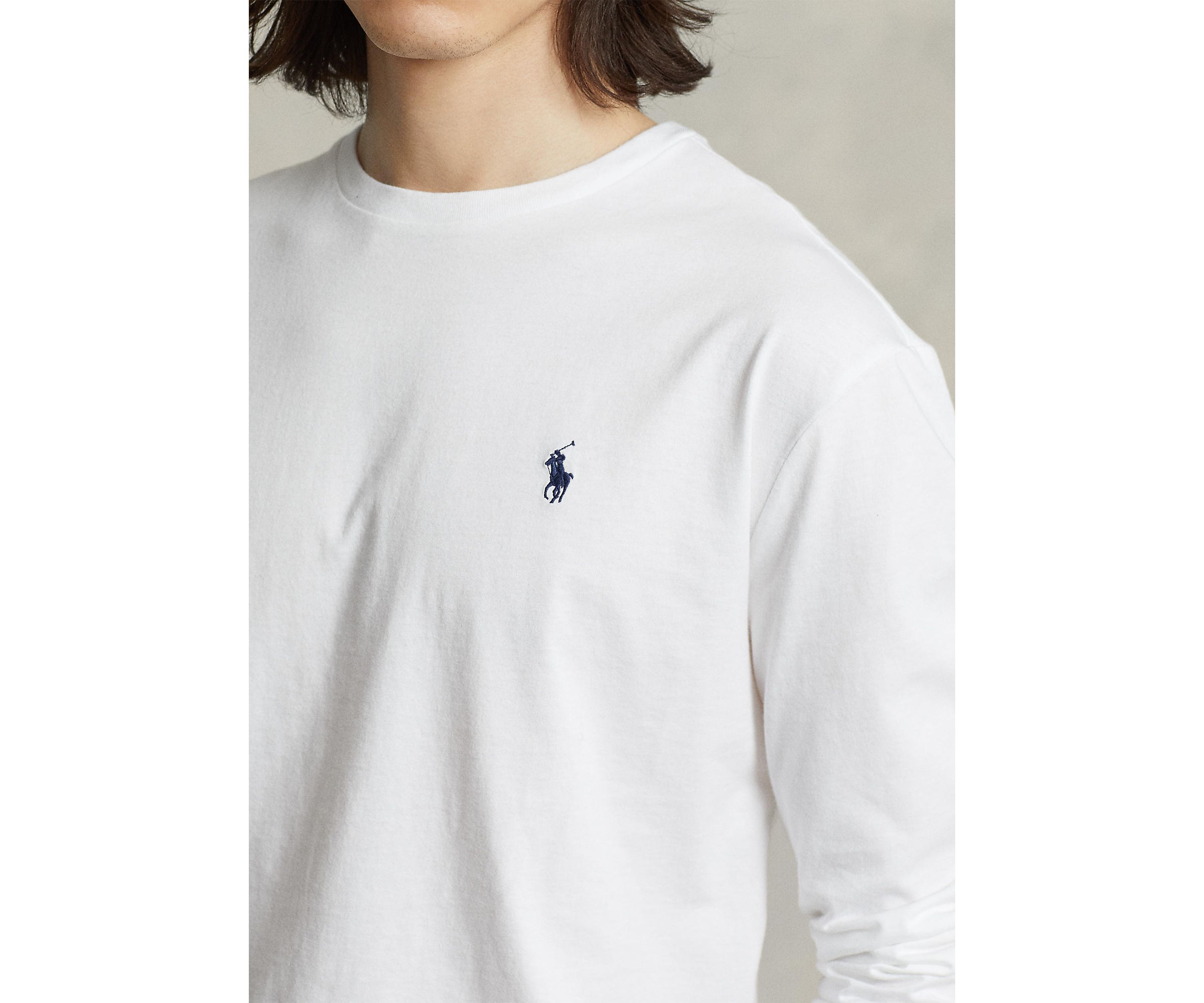 Classic Fit Jersey Long-Sleeve T-Shirt