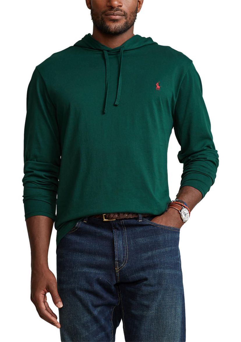 Big & Tall Jersey Hooded T-Shirt