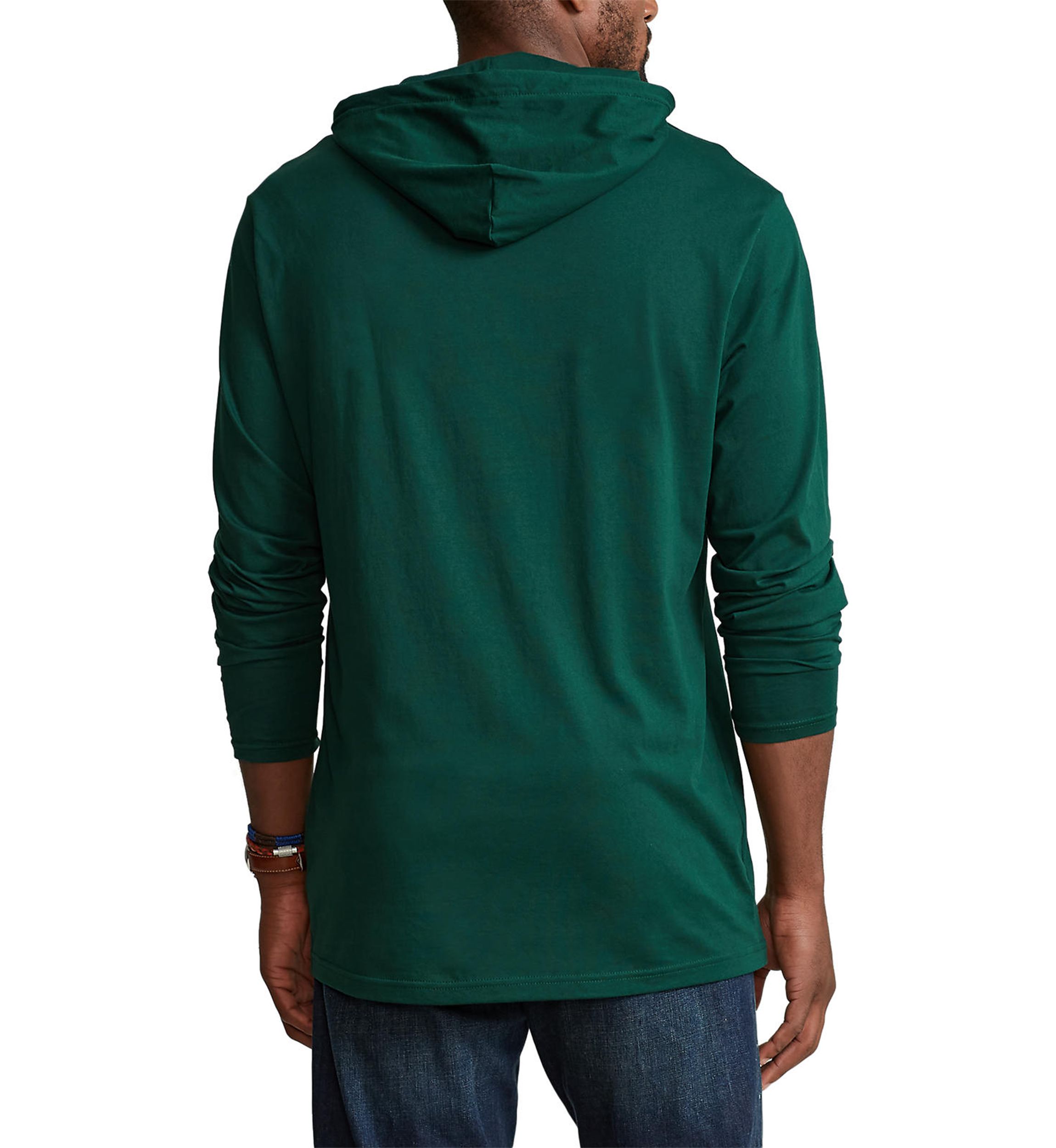 Big & Tall Jersey Hooded T-Shirt