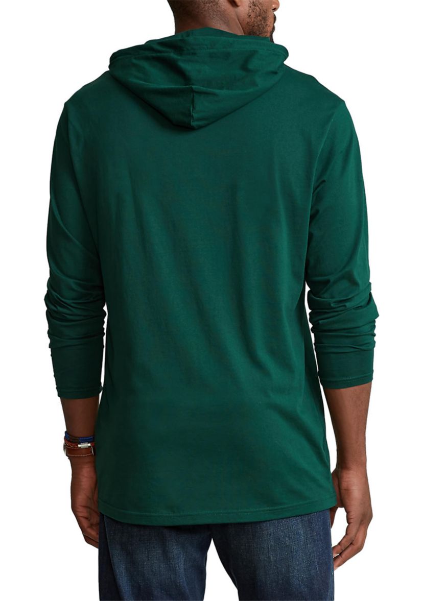 Big & Tall Jersey Hooded T-Shirt