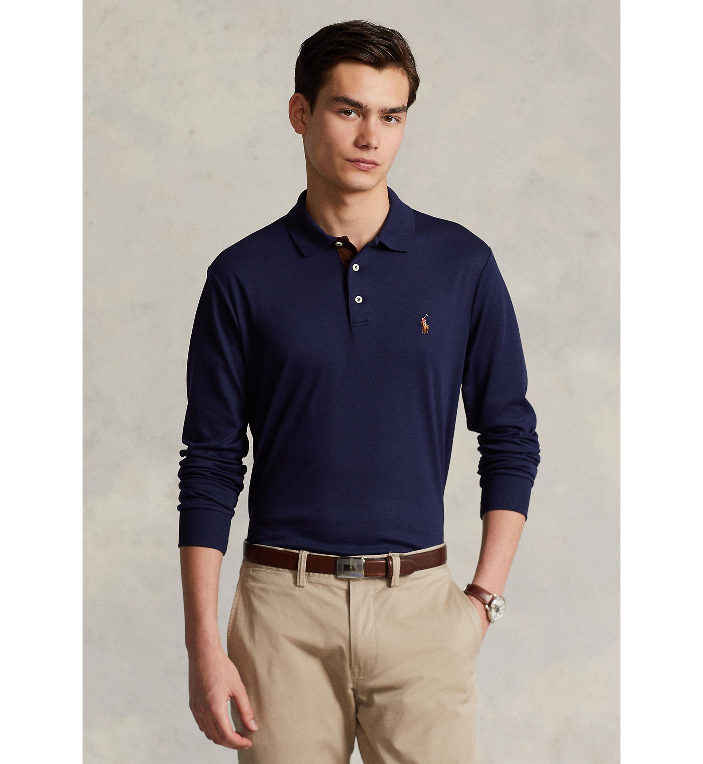 Classic Fit Soft Cotton Polo Shirt