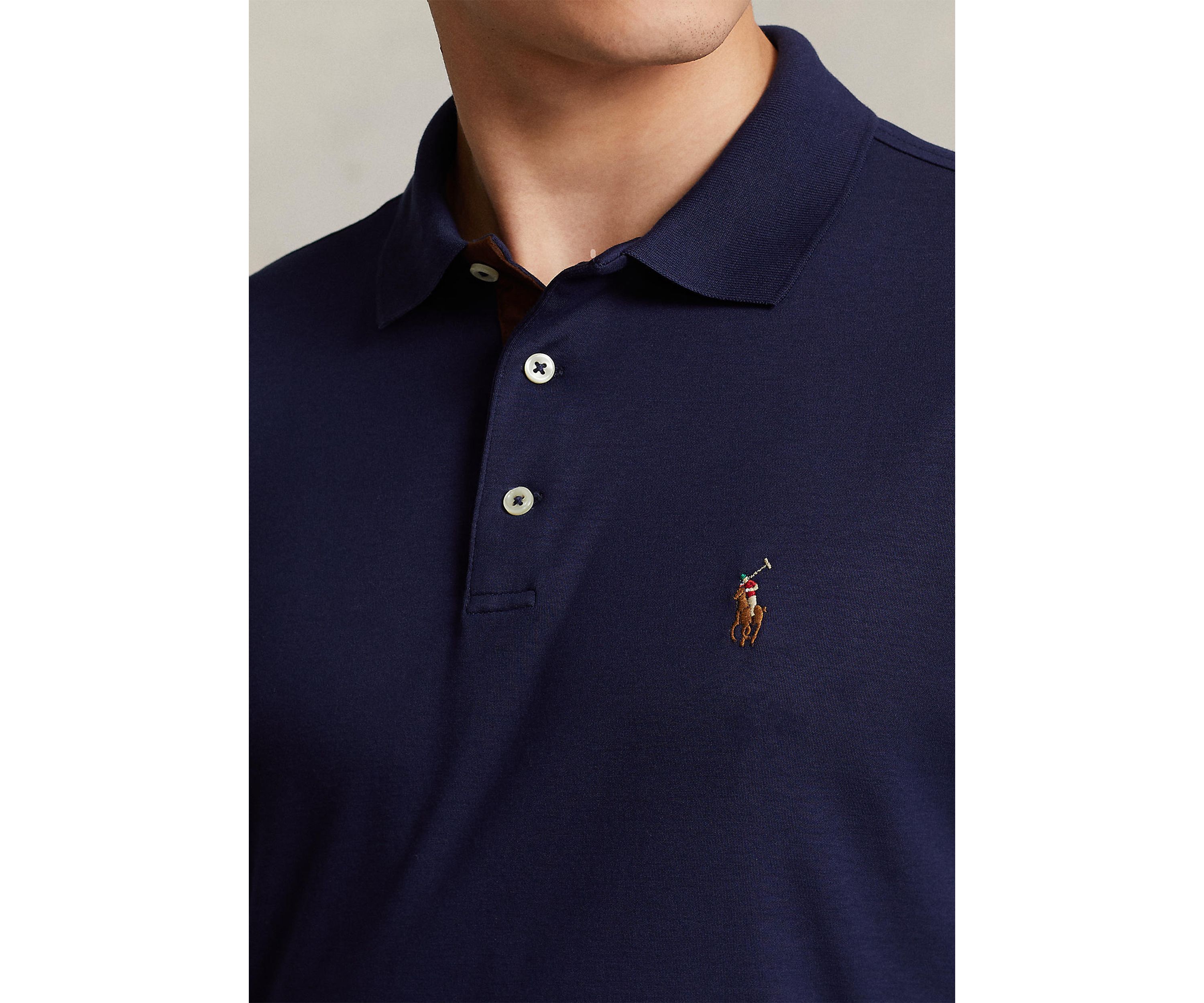 Classic Fit Soft Cotton Polo Shirt