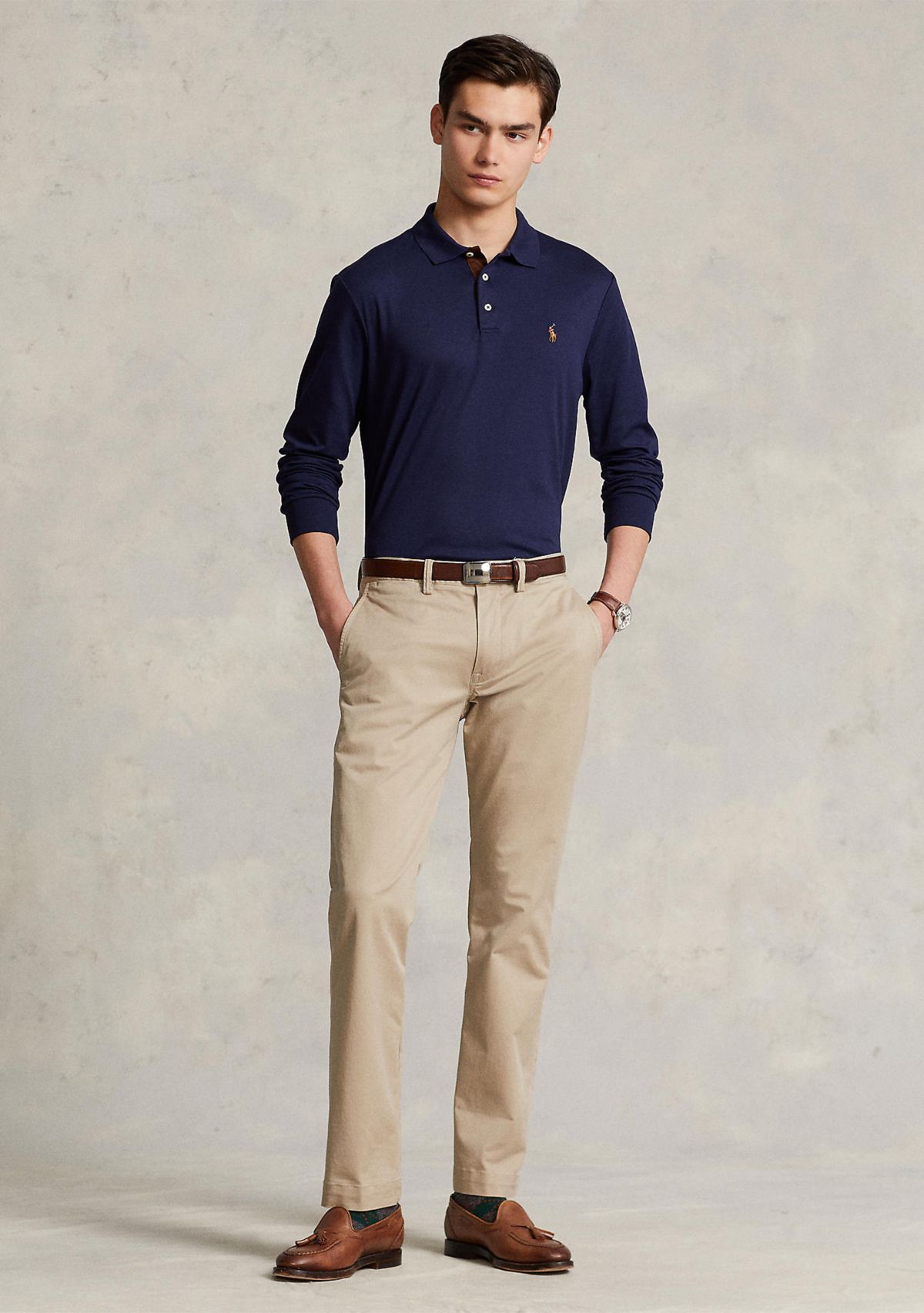 Classic Fit Soft Cotton Polo Shirt