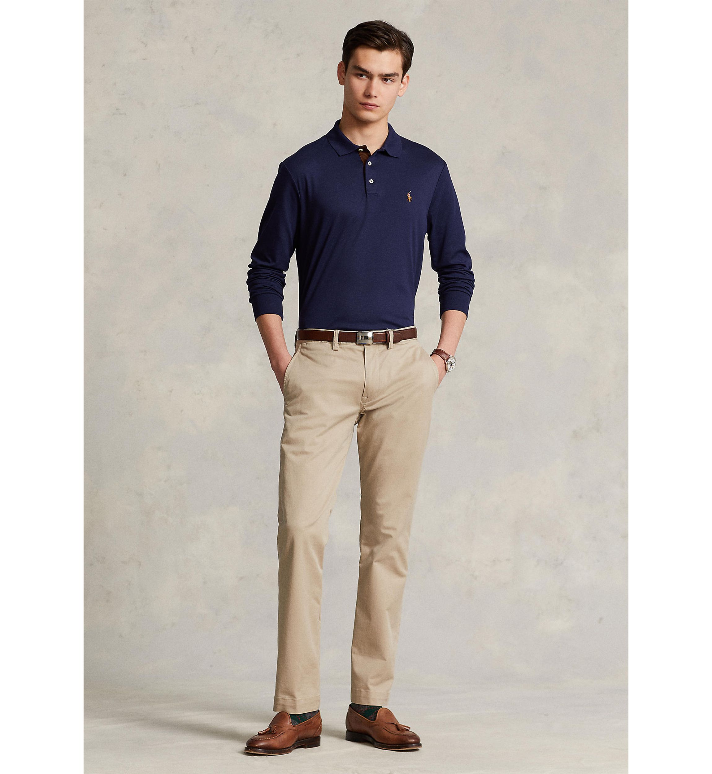 Classic Fit Soft Cotton Polo Shirt
