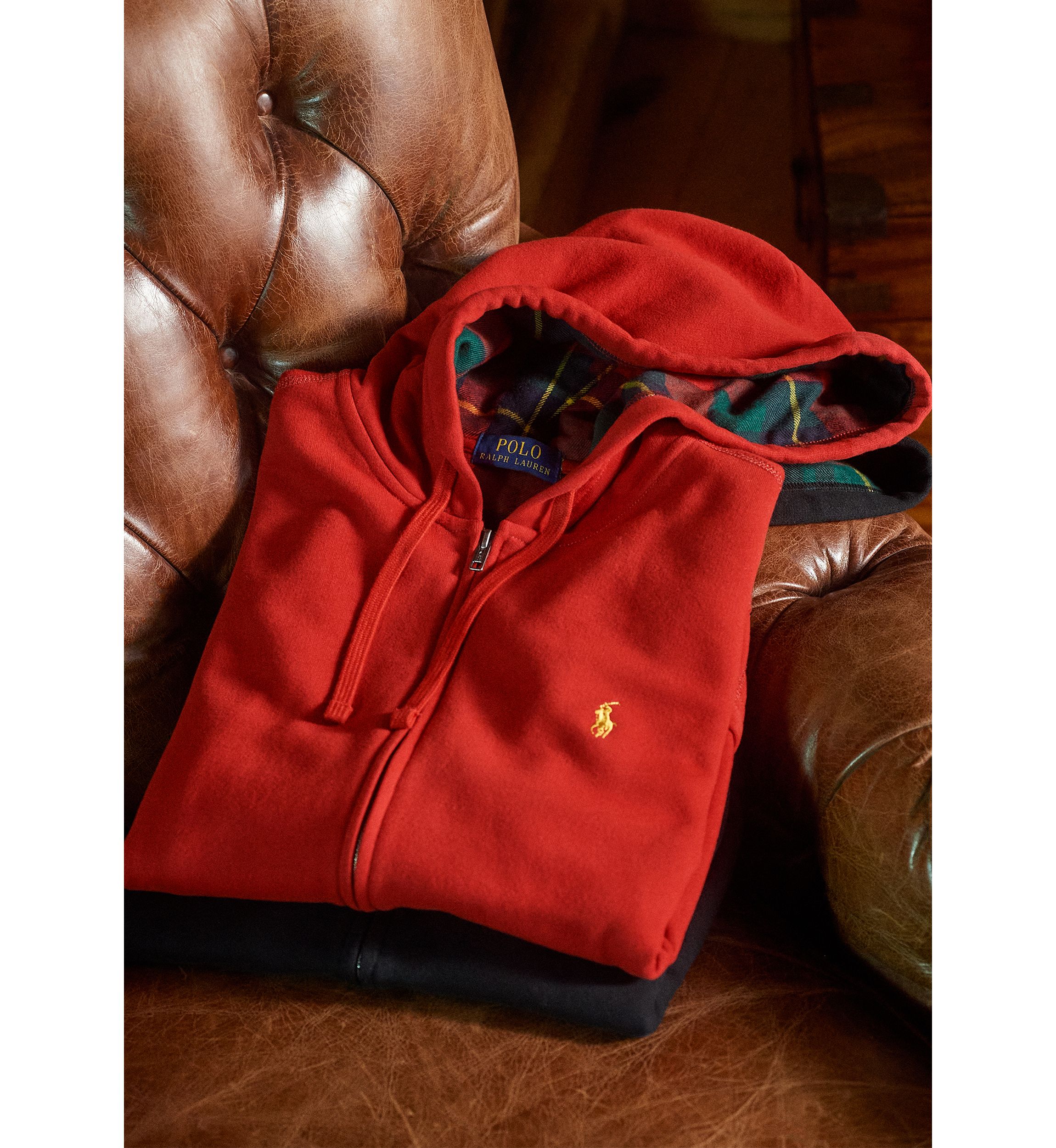 The RL Fleece Full-Zip Hoodie