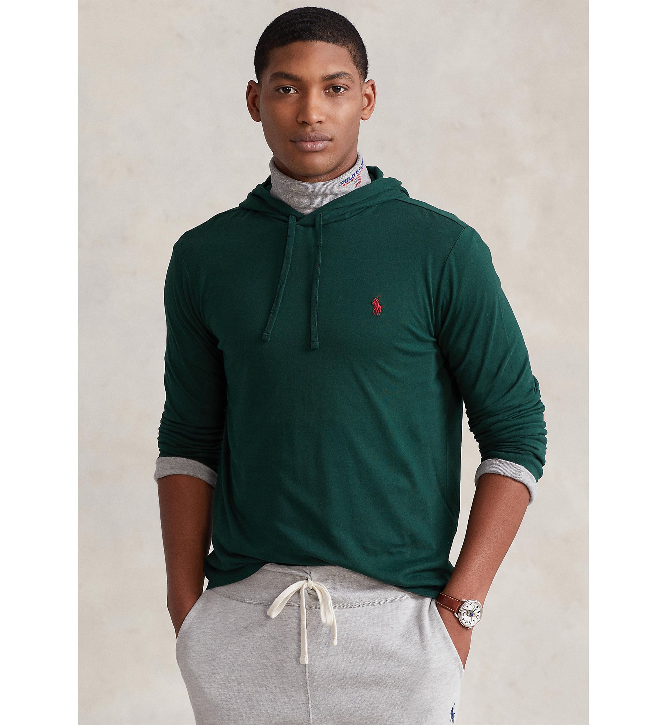 Jersey Hooded T-Shirt