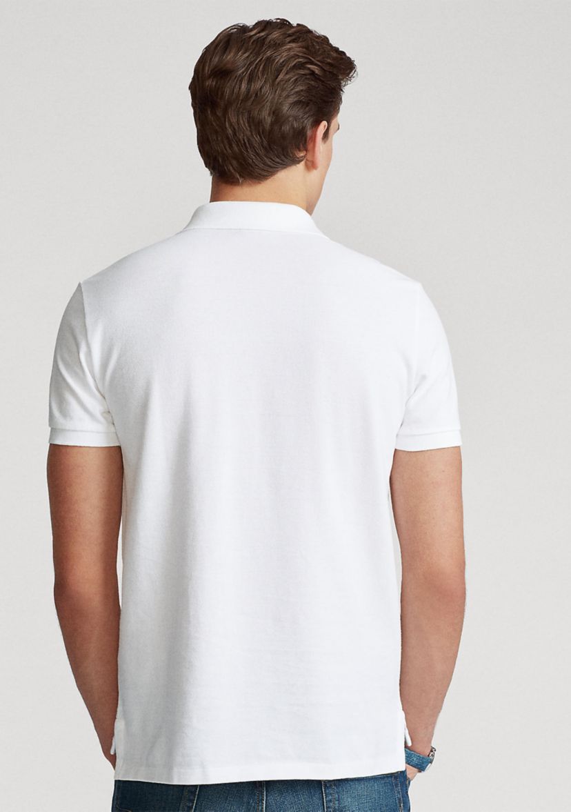 Custom Slim Fit Mesh Polo